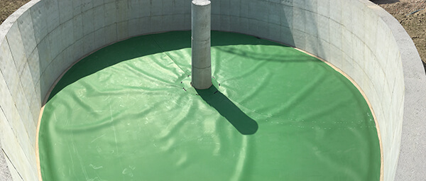 SISTEMA GALLEGGIANTE IN HDPE PER VASCHE IN CLS 