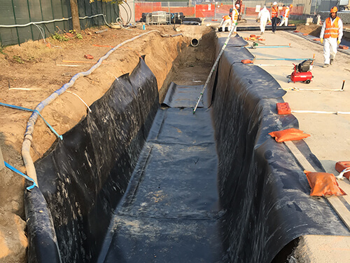 TRINCEE IN HDPE